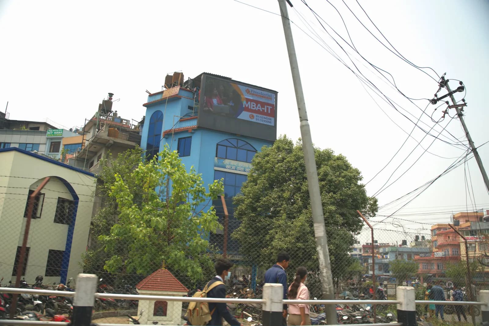 Koteshwor LED digital billboard, Kathmandu
