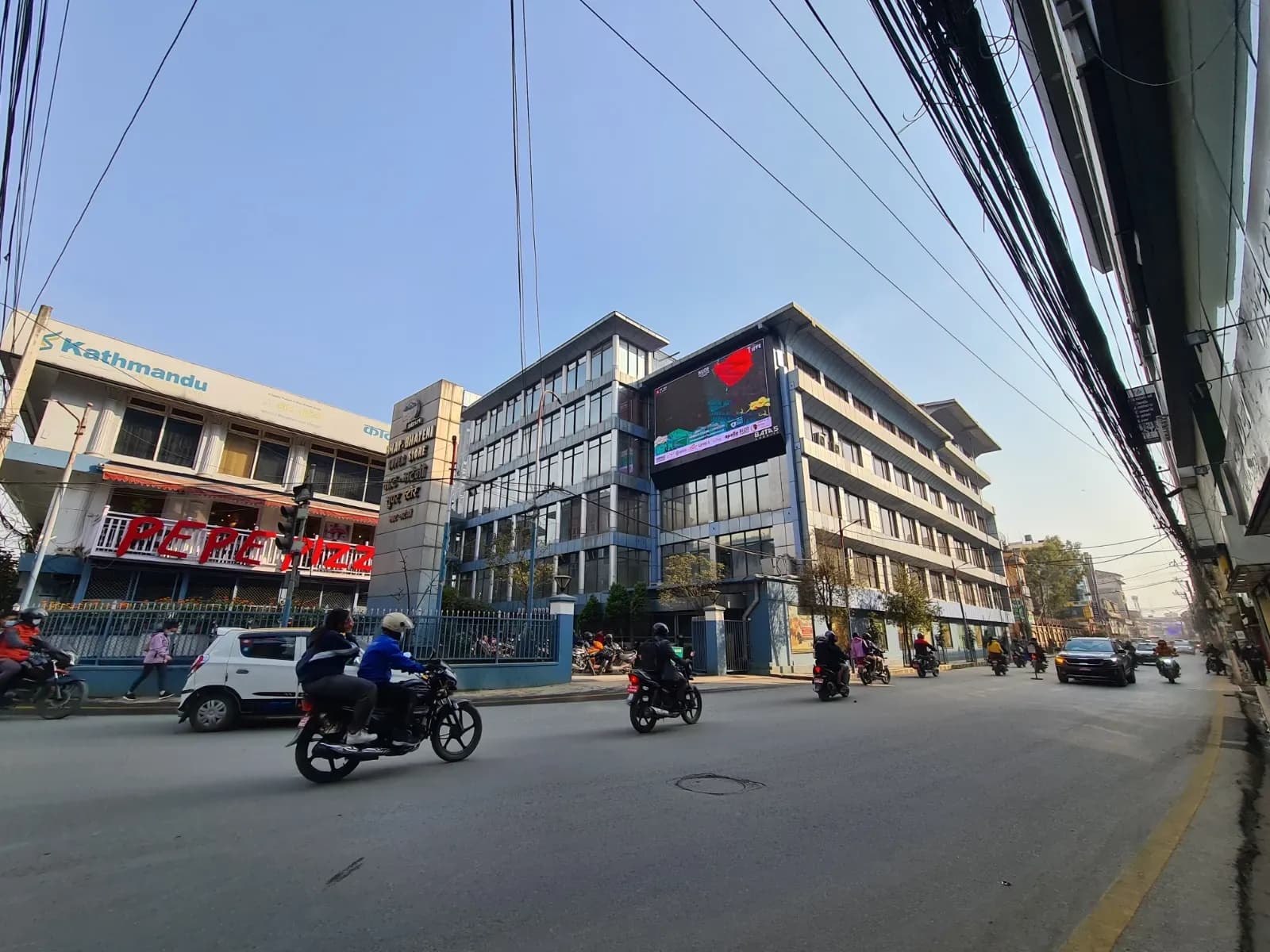Naxal LED digital billboard, Kathmandu