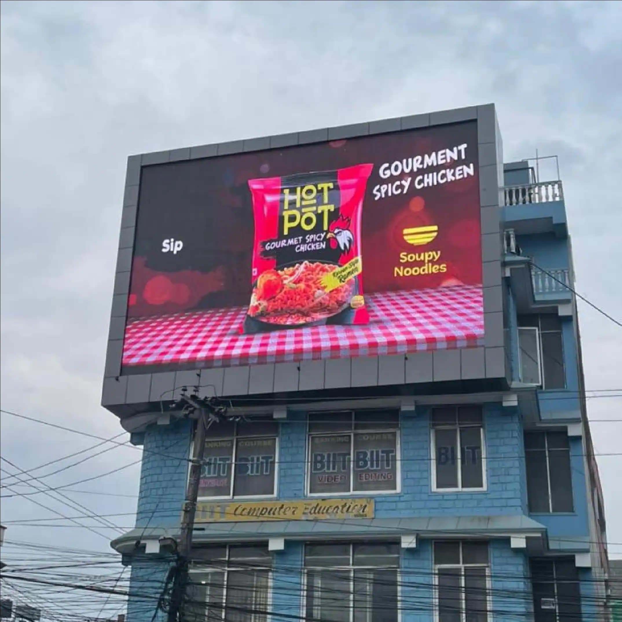 Pokhara LED digital billboard