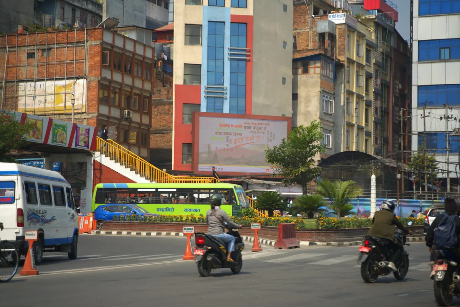 Sundhara LED digital billboard, Kathmandu