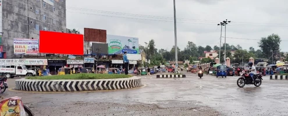 Surkhet hoarding board advertising, Karnali